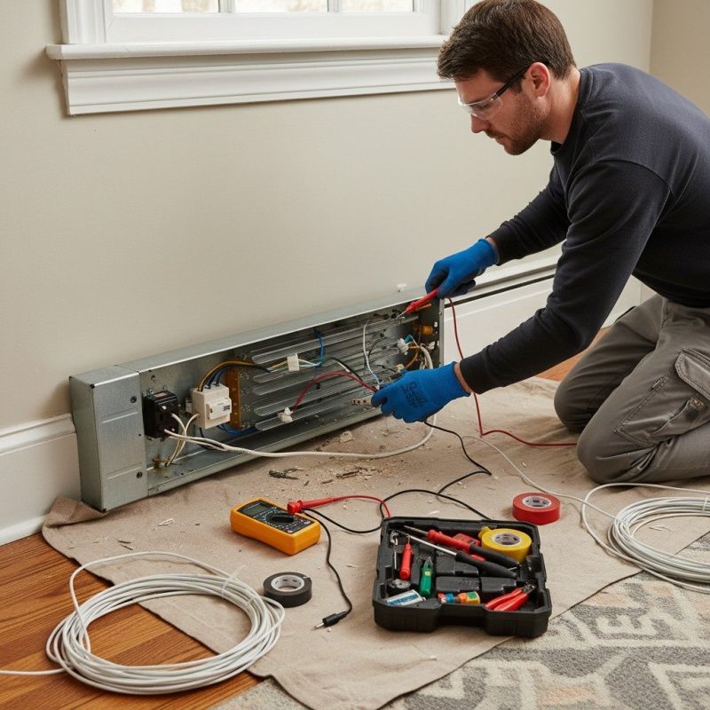 Local Baseboard Repair Service pros at work
